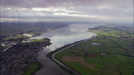 Exe Estuary With Refections In Water
