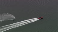 Water Skiing On River Teign