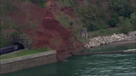 Train Entering Dawlish Tunnel