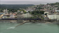 Train Along Dawlish Sea Front