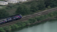 Train Round Along Exe Estuary
