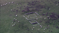 Small Roman Temple In Centre Of Maiden Castle With Pull Out