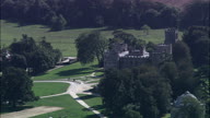 Lulworth Castle In Hazy Back Lit Sun