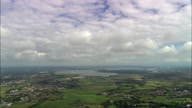 Poole Harbour In Distance With Good Clouds