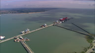 Tankers At Fawley Refinery On Southampton Water