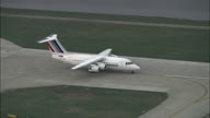 Air France Jet Taking Off From City Airport And Over Thames