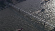 The Thames And Pedestrian Bridge