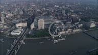 Millennium Wheel On The Thames