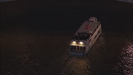 Boat Under Tower Bridge And Pull Out