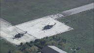 Two Italian Army Helicopters At Rimini Airport
