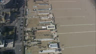 Over Rimini Beach With Houses And Seaside