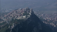 Flight Revealing The City Of San Marino