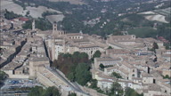 Pull Out From Urbino To Wide