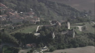 Ruins Of Castle In Marche Landscape Of Hills