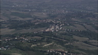 Hilltop Towns In Marche Hills Towards Coast
