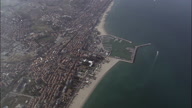 Civitanova Marche On Coast With Harbour