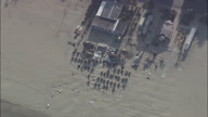 Pull Out From Sea Establishment On Marche Coast To Reveal Beach