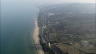 Torre Di Cerrano  Cerrano Tower  With Montesilvano And Coast In The Background