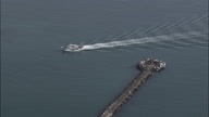 Fishing Boat Enters Ortona Harbour Close