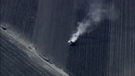 Tractor At Work In Field