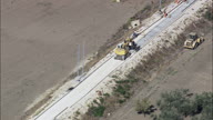 Close Of Railway Tracks Maintainance Near Lucera