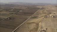 Low Over Cultivated Fields Near Lucera