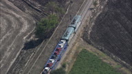 Freight Train That Carries Fiat 500S