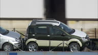 Pull Out From Freight Train That Carries Fiat Cars