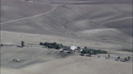 Lonely Farm In Basilicata Landscape