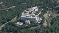 Flying Over Monastery Near Matera
