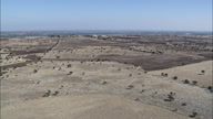 Landing On Puglia Fields With Sparse Olive Trees