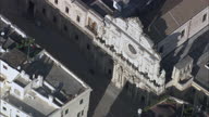 Lecce Above Santa Croce Basilica  Church Of The Sacred Cross