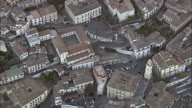 Pull Out From Spires Of Church Of Rossano Calabro To Reveal Town