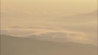 Calabrian Sunset Above The Clouds
