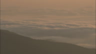 Calabrian Sunset Above The Clouds