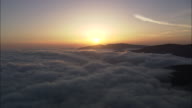 Calabrian Sunset Above The Clouds