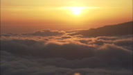 Calabrian Sunset Above The Clouds