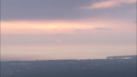 Sunset Over The Sea Near Lamezia