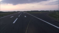 Landing At St Eufemia Airport At Sunset