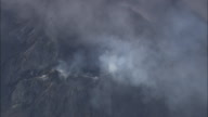 Flight Revealing Stromboli And Minor Eruption