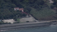 Small Plane About To Land At Airfield Of Capo D'Orlando Air Club