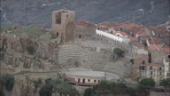 Pollina Hilltop Town Close With Ruined Castle And Open Air Theatre