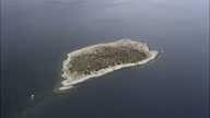 Small Island Off The Coast Of Isola Delle Femmine