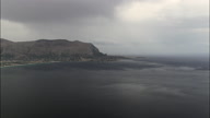 Coast Towards Torre Muzza Over Gulf Towards Palermo Airport