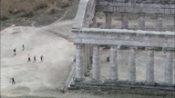 Close Of Temple Of Segesta