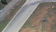 Car On Track At Autodrome Near Castelvetrano