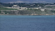 Selinus Archeological Site From The Sea
