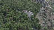 Cars Parked On Mount Ercta Road Near Palermo