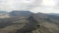 Flight Approaching Enna Along Ridge