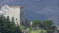 Lombardia Castle And Enna Behind